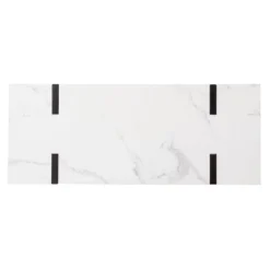 Wennan Modern Faux Marble Console Table Black/White - Aiden Lane -Famous Furniture Store GUEST ddaaea3c d27f 4e5e a635 ba8de318850a