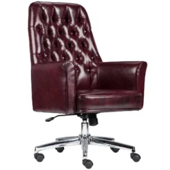 Flash Furniture Mid-Back Traditional Tufted LeatherSoft Executive Swivel Office Chair With Arms -Famous Furniture Store GUEST de3dabab cdff 40be a55f e1f068b6aed2