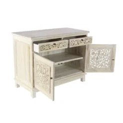 Traditional Mahogany Cabinet White - Olivia & May -Famous Furniture Store GUEST deb6c835 9d0d 49ed 8b24 7b9037b23678