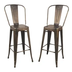 Set Of 2 30" Sadie Bar Height Barstools - Carolina Chair & Table -Famous Furniture Store GUEST dec5a3db a68a 4720 8f47 b906e8b7e616