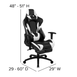 Flash Furniture Gaming Desk And Footrest Reclining Gaming Chair Set With Cup Holder, Headphone Hook, And Monitor/Smartphone Stand -Famous Furniture Store GUEST df2ba01c 174d 4044 ad88 1b64e03e72bc