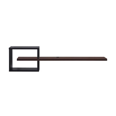 Silverada 3 Shelves Floating Console Fits Tv's Up To 65" - HOMES: Inside + Out 4 Silverada 3 Shelves Floating Console Fits Tv's Up To 65" - HOMES: Inside + Out - Image 2