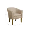 Modern Barrel Accent Chair - HomePop 2 Modern Barrel Accent Chair - HomePop -Famous Furniture Store GUEST e0db0d64 2136 45d6 a582 b1afc0d0a624