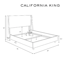 Arlette Nail Button Tufted Wingback Bed In Velvet - Skyline Furniture -Famous Furniture Store GUEST e0e3b1c5 2edc 4cb0 b099 1040e12c4211