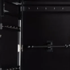 Pontus Wood Wall-Mountable Jewelry Armoire With Mirror - Baxton Studio -Famous Furniture Store GUEST e1876f3f 9e71 4ade b17c 489e6ebc4ea5