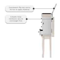 Helene Jewelry Armoire - Powell Company -Famous Furniture Store GUEST e1991224 e864 4c95 94c3 c97c5898522e