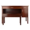 2pc Emmett Desk Set With Bench Walnut - Winsome 1 2pc Emmett Desk Set With Bench Walnut - Winsome -Famous Furniture Store GUEST e1efa5d4 04ae 411e 8aa1 264abaab7e87