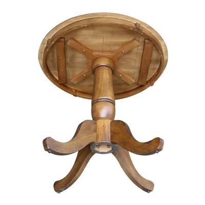 Morgan 30" Round Top Pedestal Table - International Concepts 6 Morgan 30" Round Top Pedestal Table - International Concepts - Image 4