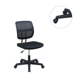 Simple Relax Mesh Back Adjustable Office Chair In Black -Famous Furniture Store GUEST e309962a 0c5b 4ec1 8532 6d8dbf3e4dec