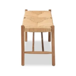 Saura Oak Wood Hemp Dining Bench Brown - Baxton Studio 14 Saura Oak Wood Hemp Dining Bench Brown - Baxton Studio -Famous Furniture Store GUEST e3f3ac39 8a7c 4a6c a12d f25b0d9bcdb5