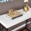 Cobepers Contemporary Console Table Brown/White - Aiden Lane 1 Cobepers Contemporary Console Table Brown/White - Aiden Lane -Famous Furniture Store GUEST e4481418 6665 4449 ba1b c8d34ae11100