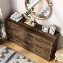 Culver Rustic 6 Drawer Dresser With Usb Ports Walnut - MiBasics 17 Culver Rustic 6 Drawer Dresser With Usb Ports Walnut - MiBasics -Famous Furniture Store GUEST e4c64c05 dd63 401c 910b 0b36c425f723