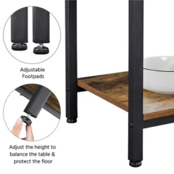 Yaheetech 67.5" H Baker’s Rack With Power Outlet For Kitchen Storage, Rustic Brown 15 Yaheetech 67.5" H Baker’s Rack With Power Outlet For Kitchen Storage, Rustic Brown -Famous Furniture Store GUEST e508f801 94eb 4bda adf8 b60111602ae9