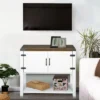 HOMCOM 2-Door Free Standing Sideboard Console Table With Bottom Shelf, Entryway 1 HOMCOM 2-Door Free Standing Sideboard Console Table With Bottom Shelf, Entryway -Famous Furniture Store GUEST e52e3334 3ceb 4ace b37b 62a06ccde009