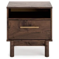 Calverson Nightstand Brown/Beige - Signature Design By Ashley -Famous Furniture Store GUEST e61fb4b7 0ede 4a47 94c8 f2b61293db63