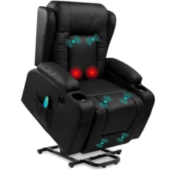 Best Choice Products Electric Power Lift Recliner Massage Chair Furniture W/ USB Port, Heat, Cupholders -Famous Furniture Store GUEST e6a5e558 ae43 45e1 8150 2cee0394c9fd