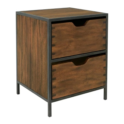 Clermont Office Cabinet Walnut - OSP Home Furnishings 8 Clermont Office Cabinet Walnut - OSP Home Furnishings - Image 6