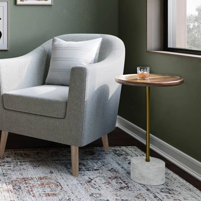 Straton Side Table Natural - WyndenHall 3 Straton Side Table Natural - WyndenHall