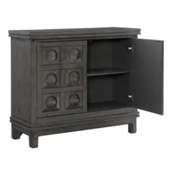 Epinay Carved Cabinet Gray - Powell Company