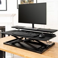 Stand Up Desk Store AirRise Adjustable Height Standing Desk Converter Monitor Stand -Famous Furniture Store GUEST eb55f62d 06a2 434b 83d0 36299767fb83