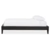 Lancashire Modern And Contemporary Faux Leather Upholstered Bed Frame With Tapered Legs - Baxton Studio 1 Lancashire Modern And Contemporary Faux Leather Upholstered Bed Frame With Tapered Legs - Baxton Studio -Famous Furniture Store GUEST eb8f0ae9 cb0e 4195 90c2 e84686c5a0dc