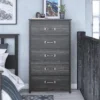 Dandrea 5 Drawer Dresser - Room & Joy -Famous Furniture Store GUEST ec303f40 4f94 472b a7de 382ce455779a