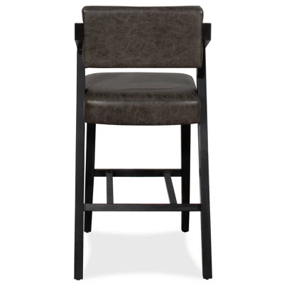 Snyder Stationary Barstool Black - Hillsdale Furniture 10 Snyder Stationary Barstool Black - Hillsdale Furniture - Image 8