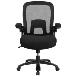 Flash Furniture HERCULES Series Big & Tall 500 Lb. Rated Mesh Executive Swivel Ergonomic Office Chair With Adjustable Lumbar -Famous Furniture Store GUEST ec789988 bf20 44e6 a183 50687e0bf79f