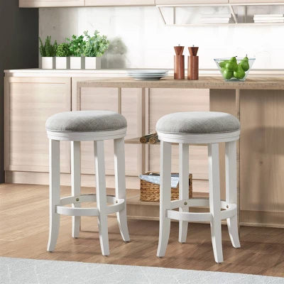 Set Of 2 Natick Counter Height Barstools - Alaterre Furniture 3 Set Of 2 Natick Counter Height Barstools - Alaterre Furniture