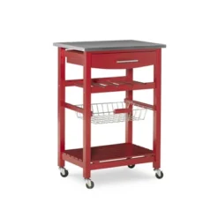 Clarke Kitchen Cart - Linon -Famous Furniture Store GUEST ee1e9306 4176 4a57 a1e3 0cc29d658930
