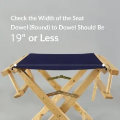 Director's Chair Replacement Canvas Hunter Cabana - Flora Home -Famous Furniture Store GUEST efc9b59f 1e41 409c 99fb 40d3a4f90256