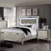 2pc Queen La Mesa Bedroom Set With Nightstand Silver - HOMES: Inside + Out 2 2pc Queen La Mesa Bedroom Set With Nightstand Silver - HOMES: Inside + Out -Famous Furniture Store GUEST f139dc12 4dc3 4a26 be8a 8ad309358592