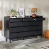 Mid-Century Modern Solid Wood 9 Drawer Horizontal Dresser - Saracina Home -Famous Furniture Store GUEST f176c3db 1b14 45c2 9867 81105d3aa278