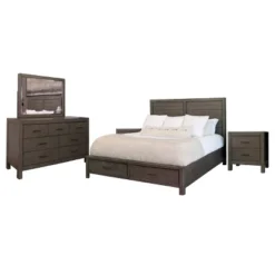 5pc Alix Bedroom Set Gray - Abbyson Living -Famous Furniture Store GUEST f2de344a e88f 4d8c 8720 1624ec520d9b
