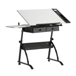 Core Drawing Table And Stool Set Charcoal Black/White - Studio Designs 30 Core Drawing Table And Stool Set Charcoal Black/White - Studio Designs -Famous Furniture Store GUEST f37d9eed 7426 472b 85bb 1de8cf89b3a5
