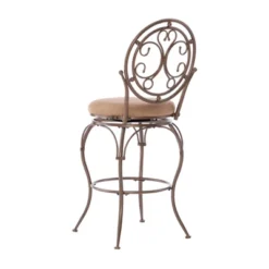 Big And Tall Mila Barstool Bronze - Powell Company -Famous Furniture Store GUEST f382ac6a 3f1a 4422 884f efdf2320fc9f