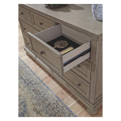 Lettner Dresser Light Gray - Signature Design By Ashley 5 Lettner Dresser Light Gray - Signature Design By Ashley - Image 3