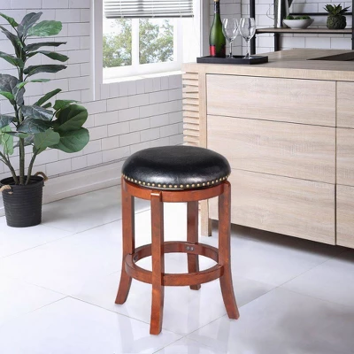 Cordova 24" Counter Height Barstool Cherry - Boraam 3 Cordova 24" Counter Height Barstool Cherry - Boraam