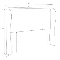 Tufted Woven Upholstered Wingback Headboard - Skyline Furniture -Famous Furniture Store GUEST f47c524d 5a84 41dd 83e3 67b08377f580