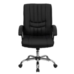 Flash Furniture Mid-Back Black LeatherSoft Swivel Manager's Office Chair With Arms -Famous Furniture Store GUEST f4bb9eeb 5260 46d8 985f 47bba09b67de