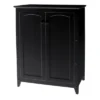 Wood 2 Door Storage Cabinet In Black-Pemberly Row -Famous Furniture Store GUEST f4f18d6e 3ae5 446a b3ef 6c93486e7a1e