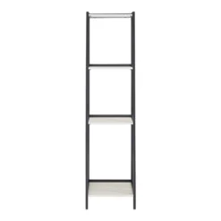 3pc Neveah Marble Ladder Desk And Bookcase Set Matte Black - Inspire Q 26 3pc Neveah Marble Ladder Desk And Bookcase Set Matte Black - Inspire Q -Famous Furniture Store GUEST f5a5119b cb52 4f10 915d c4a916fbbaac