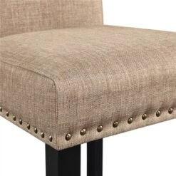 Yaheetech Set Of 2 Fabric Upholstered Classic Tall Back Dining Chair 15 Yaheetech Set Of 2 Fabric Upholstered Classic Tall Back Dining Chair -Famous Furniture Store GUEST f5b32af9 d1c7 404b 85c8 5773b678c188