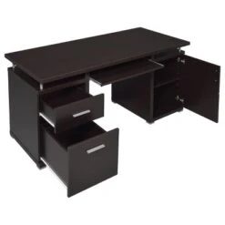 Tracy 2 Drawer Office Desk - Coaster -Famous Furniture Store GUEST f5fa09e4 7148 42de a871 771249700ccf