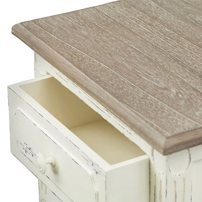 Nightstand White - Baxton Studio 3 Nightstand White - Baxton Studio