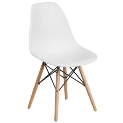 Emma And Oliver Plastic Accent Dining Chair With Wooden Legs 27 Emma And Oliver Plastic Accent Dining Chair With Wooden Legs -Famous Furniture Store GUEST f6415e9f 3428 4563 a81b 16dfbe23fb0b