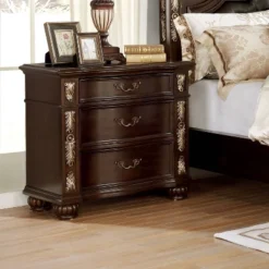 2pc Queen Mullberry Traditional Bedroom Set Brown Cherry/Espresso - HOMES: Inside + Out -Famous Furniture Store GUEST f8ed5d35 8c07 43b8 a09c 072d8a2f1da8