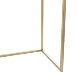 Contemporary Wood Console Table Dressing Table Desk With Mirror And Stool Set - Olivia & May -Famous Furniture Store GUEST f8eea430 ac61 4444 bc61 d56cd96a5e47