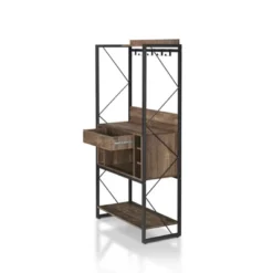 Orella Rustic Baker's Rack Reclaimed Oak - MiBasics -Famous Furniture Store GUEST f9313c2b 7058 4a26 946c de98d57adf92