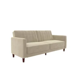 Isabella Tufted Transitional Futon - Room & Joy -Famous Furniture Store GUEST f955e9b6 630e 4d1e 8dc5 eec4a201e528